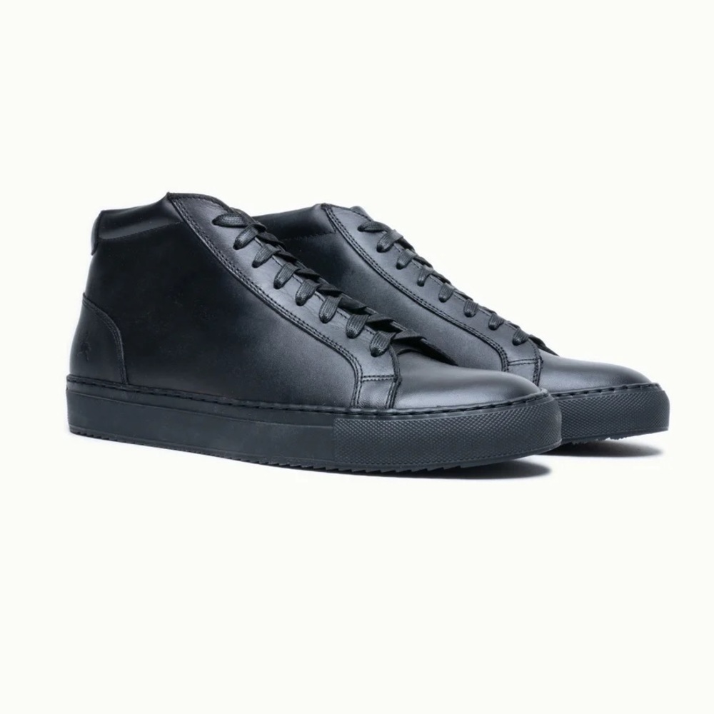 Inkerman Newyork Charlie High-Top Black Sneakers Size 39